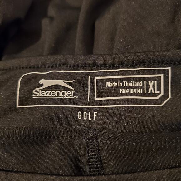 Slazenger Active Women's XL Embroidered Black Zip Pocket Golf Activewear Skort - Picture 6 of 8